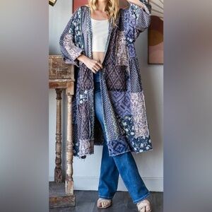 Oli & Hali Patchwork Kimono